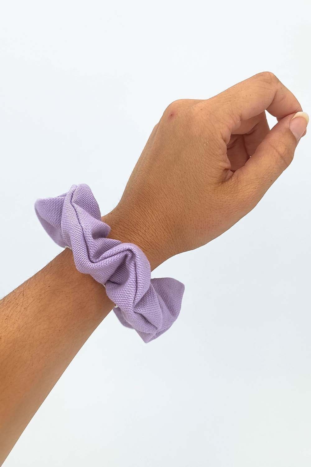 Lilac scrunchie