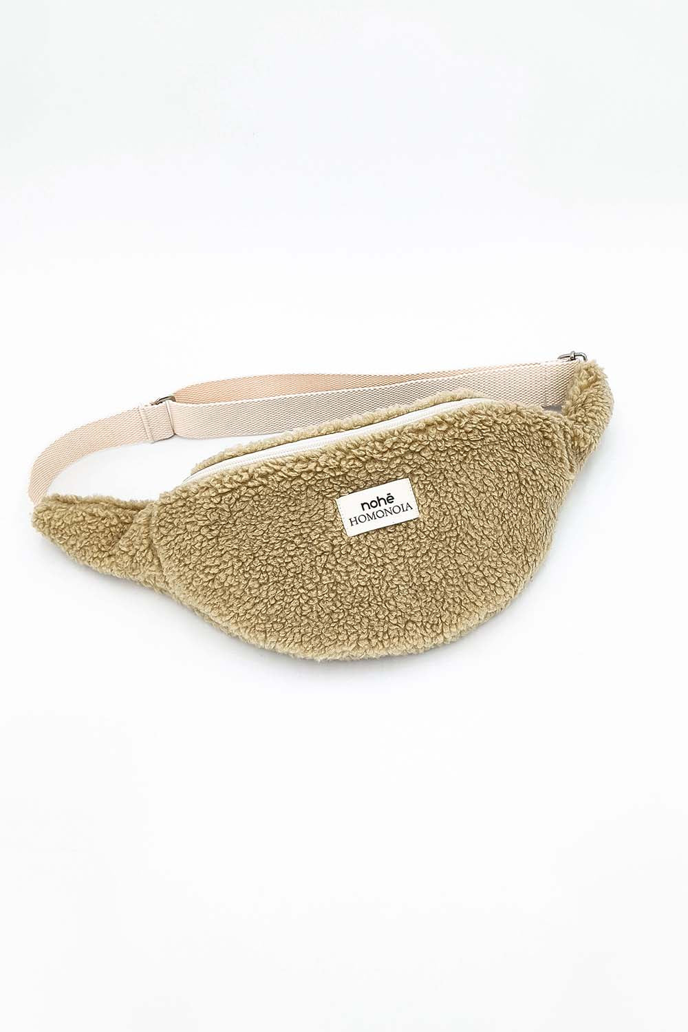 Banane en polaire beige