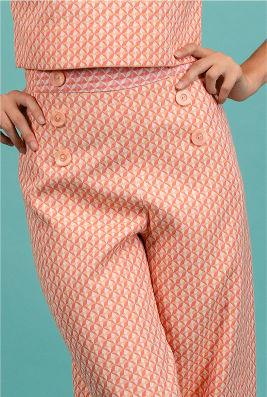 Pantalon pont Yvette - Pastel